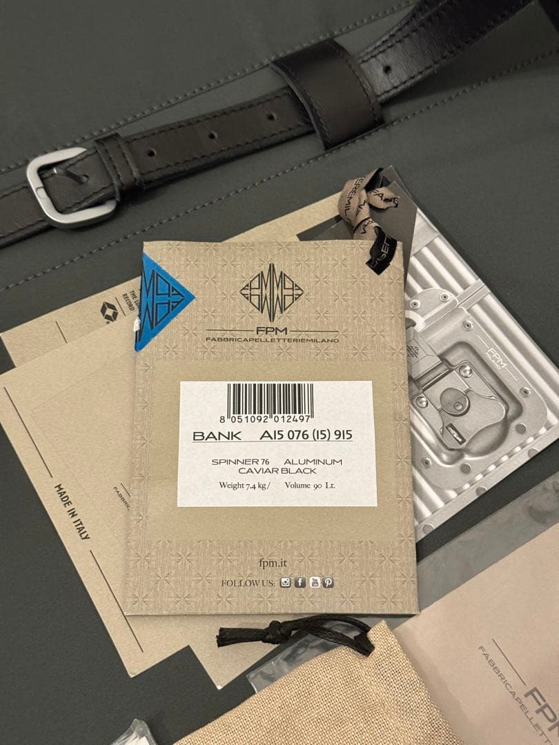 バッグ FPM BANK SPINNER 76