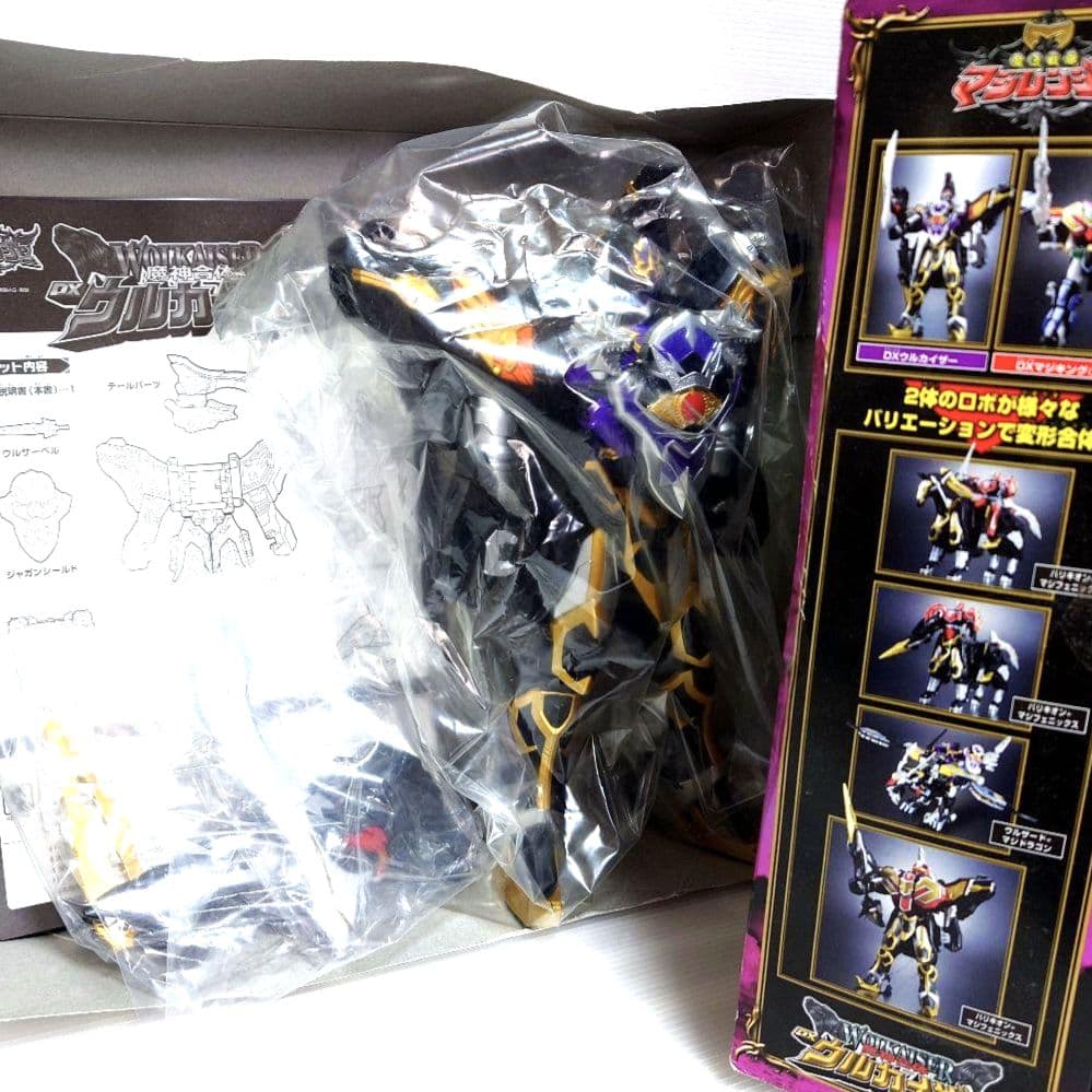 魔法戦隊マジレンジャー 魔神合体DX ウルカイザー 超美品！