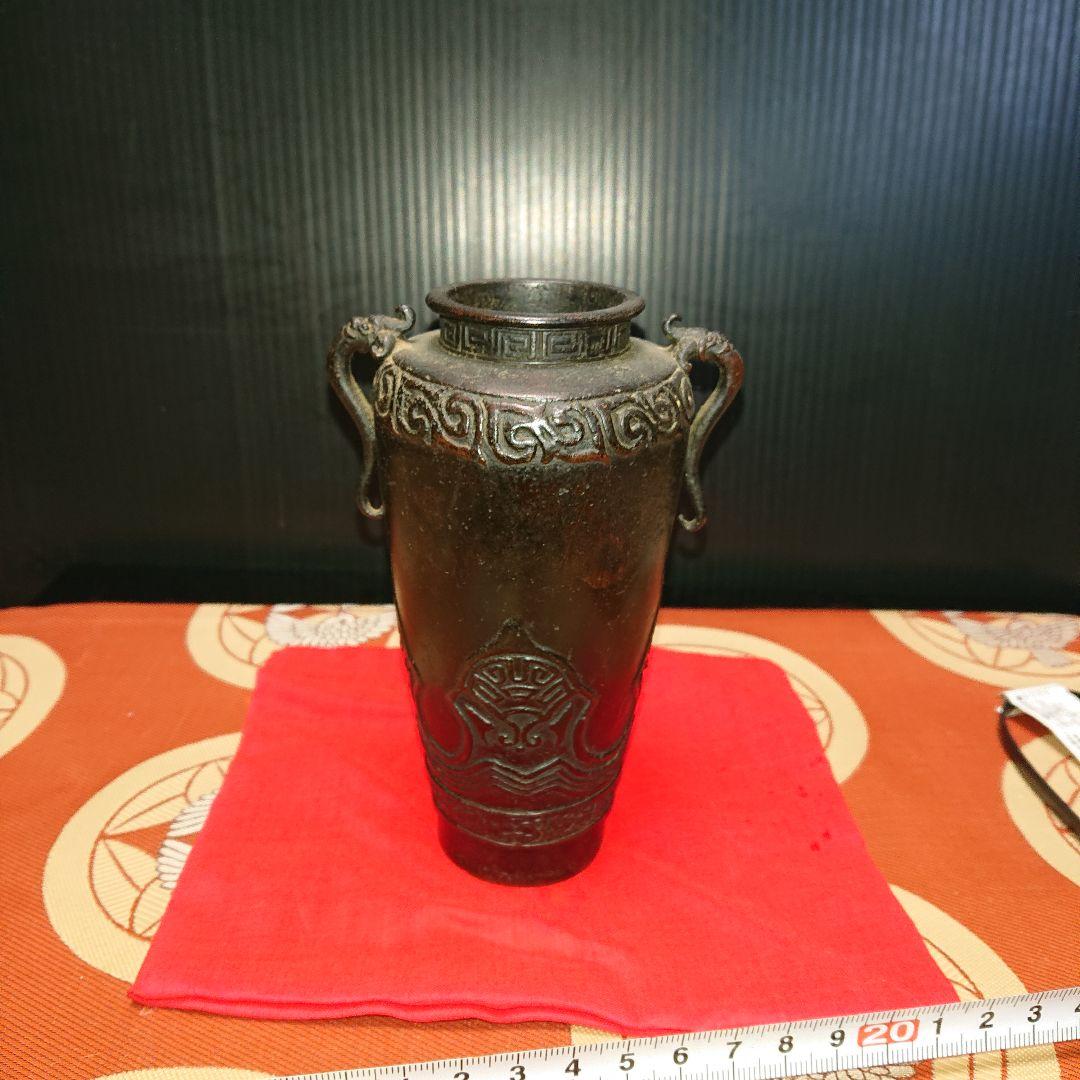 時代物銅器、小壺