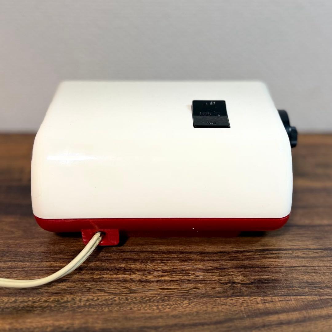 【整備済み・動作正常】CITIZENパタパタ時計 ハイリーフ・カーチス赤白