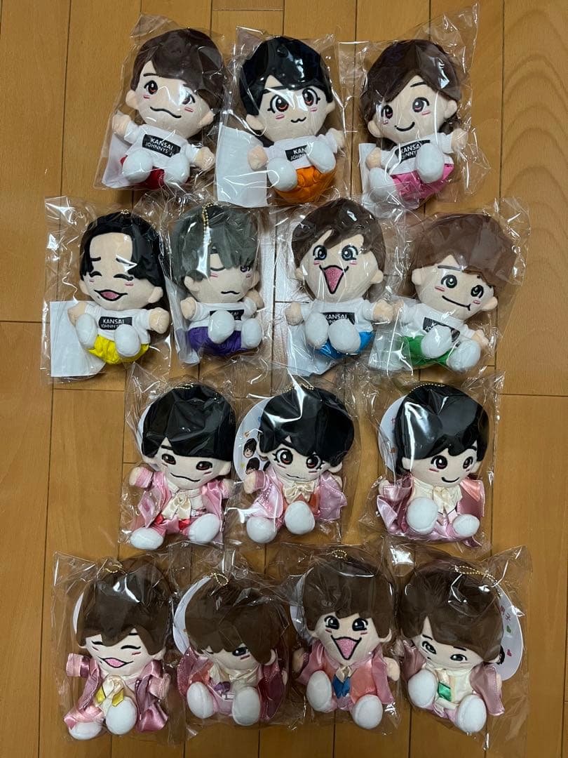 なにわ男子 ちびぬい 14体 うちわ セット