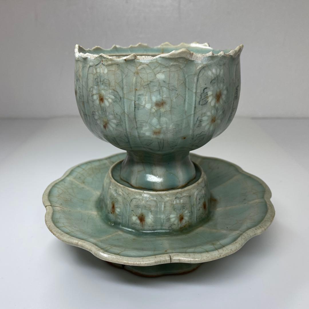 古代　朝鮮　盃、盃台　トヒチサ　東さ7-0708☆2F