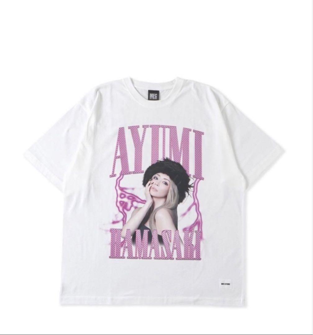 浜崎あゆみ　MFC コラボ Tシャツ　Lサイズ