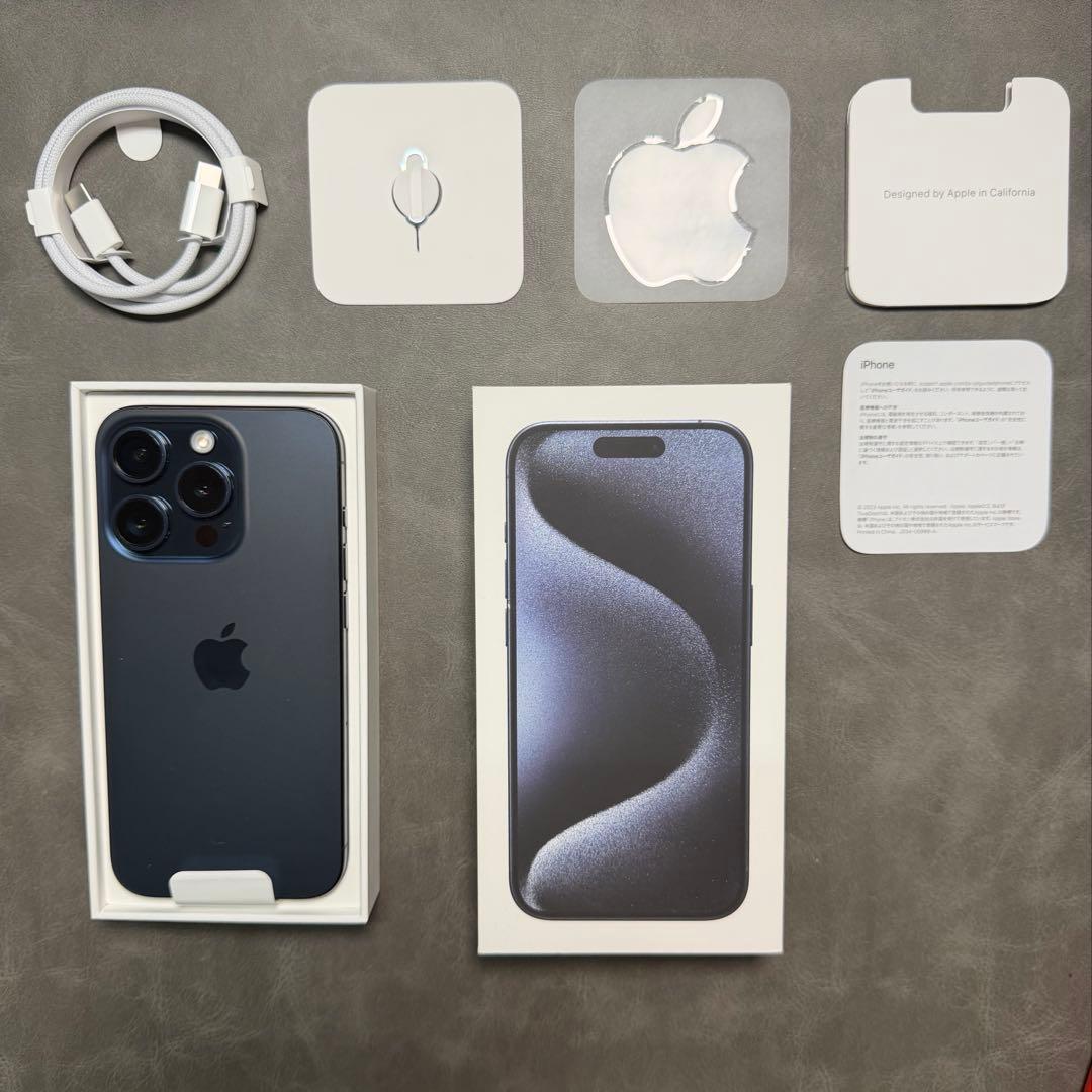 r*u様 iPhone15 Pro 256GB ブルーチタニウム SiMフリー