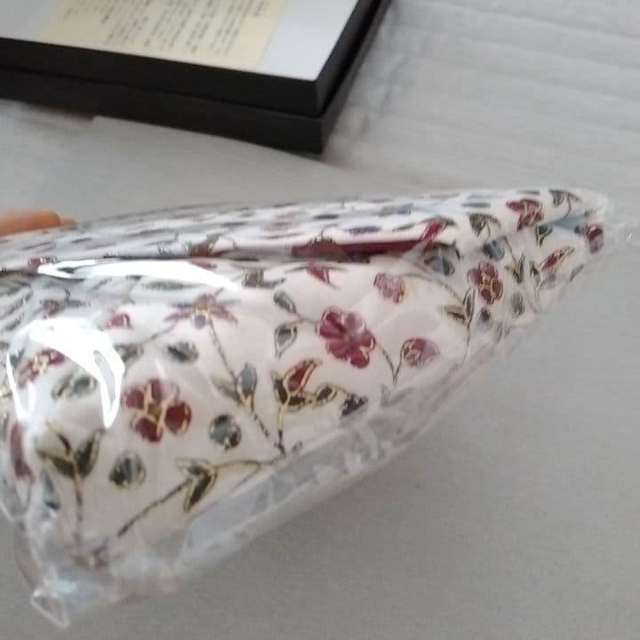 笹蔓手金更紗　数寄屋袋　京都　鈴木時代裂研究所　謹製　新品未使用品