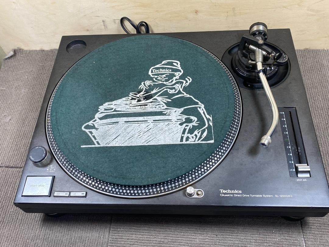 22 technics SL-1200mk3 ターンテーブル