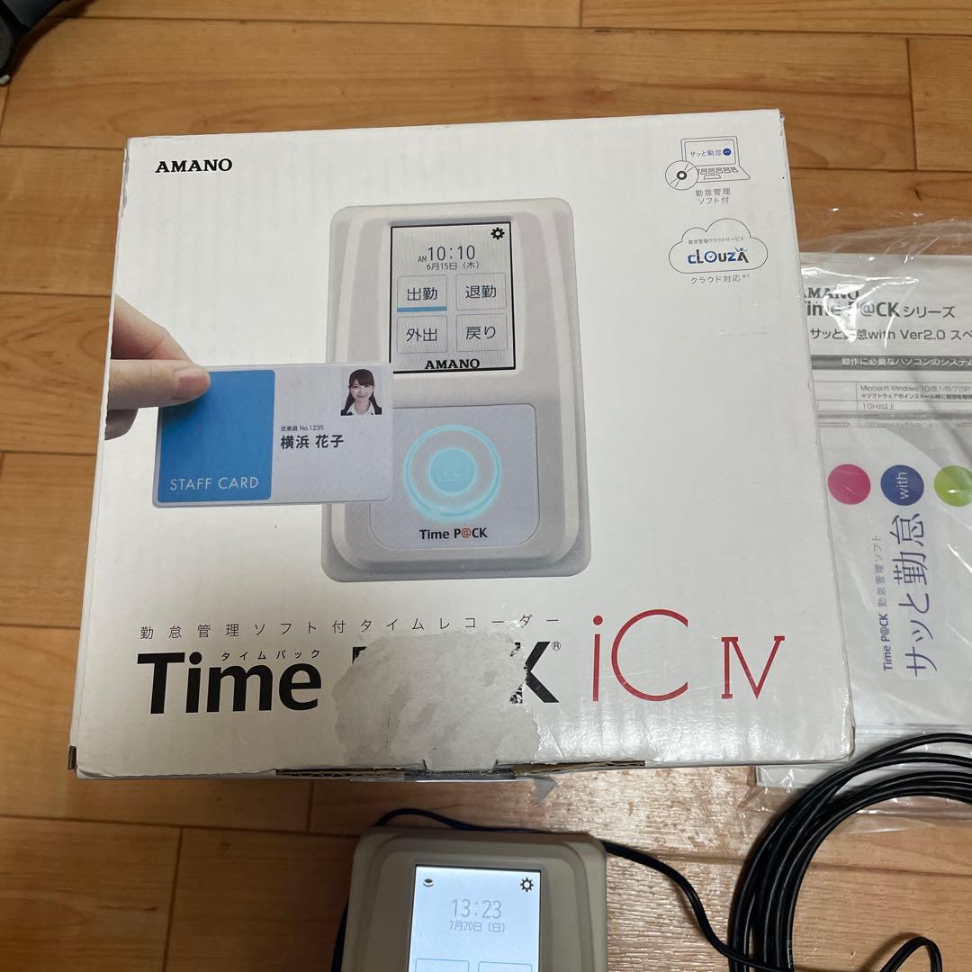 アマノ タイムレコーダーTimeP@CK iC IV