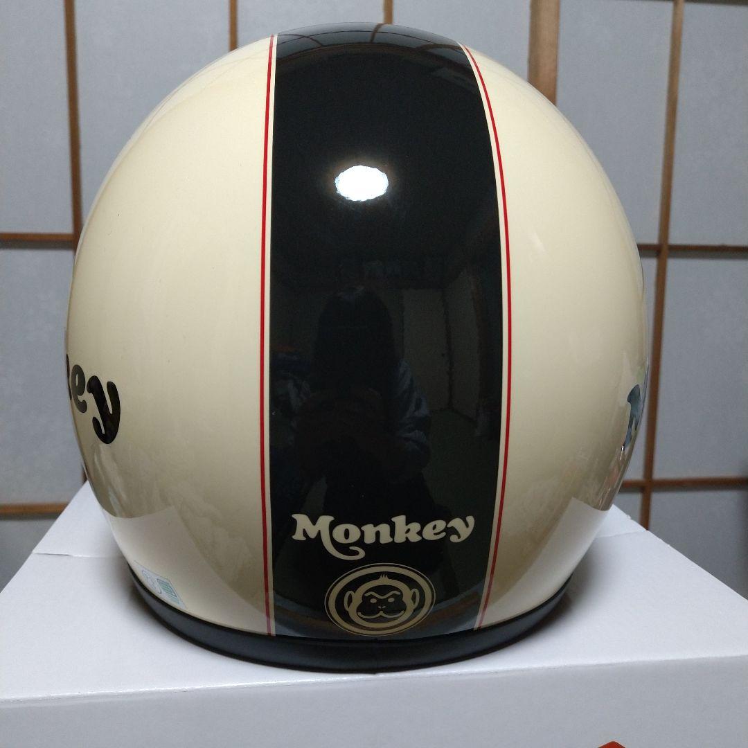 Honda Monkey ヘルメット JC-1C アイボリー×ブラック Lサイズ