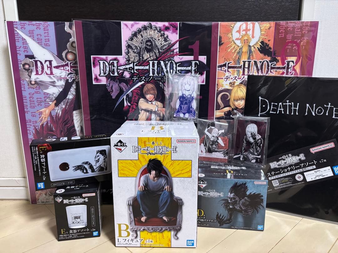 k*o様 デスノート 一番くじ B賞 Lフィギュア DEATH NOTE エル