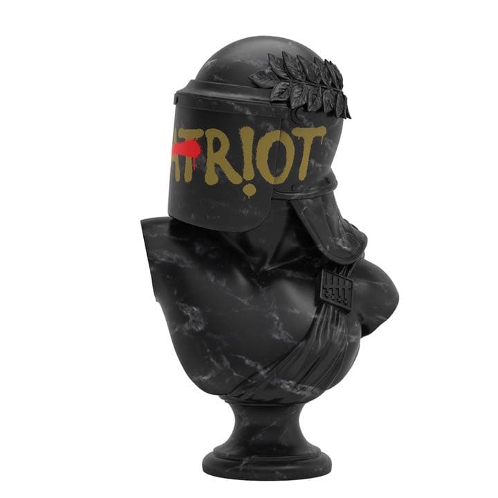 愛国者　パトリオット（ザ・レガシー）フィギュア　アートトイ　スタチュー　ブラック