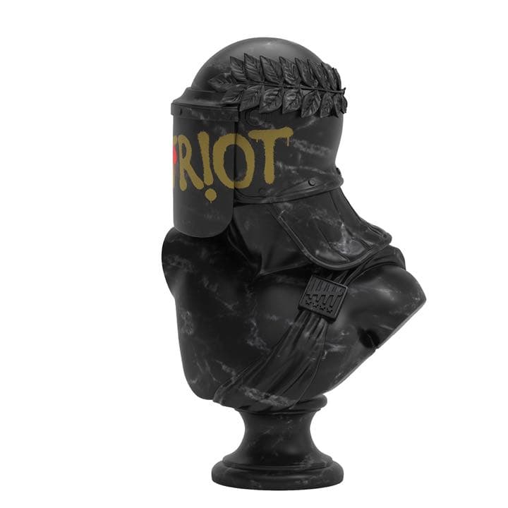 愛国者　パトリオット（ザ・レガシー）フィギュア　アートトイ　スタチュー　ブラック