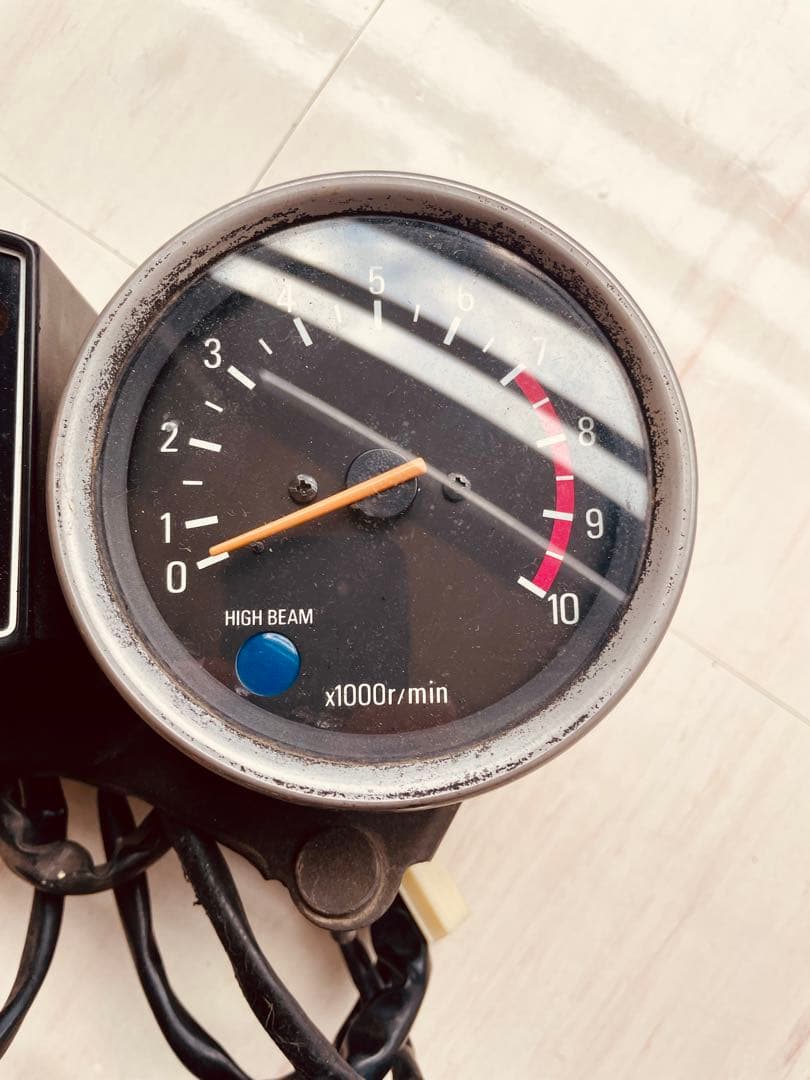 ヤマハSR400 SR500 スピード メーター タコメーターヴィンテージ