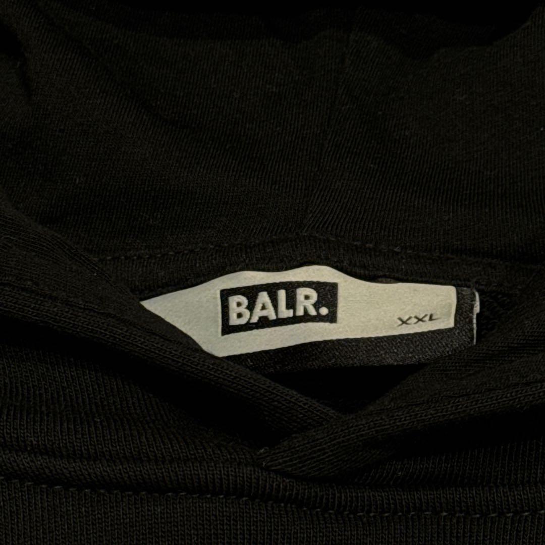 BALR. 日本限定 ゲームデイ ボックスフィット パーカー XXL 黒 美品