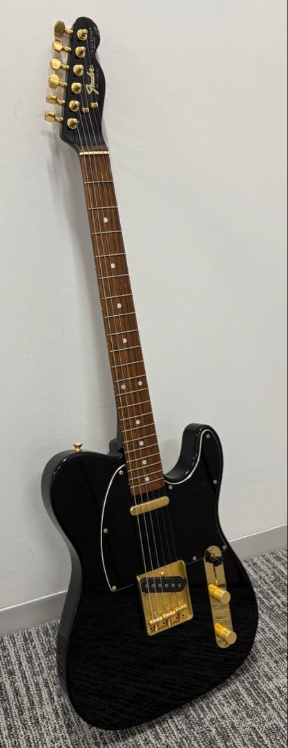 フェンダーJapan テレキャスター ブラック/ゴールドパーツ（97年頃）