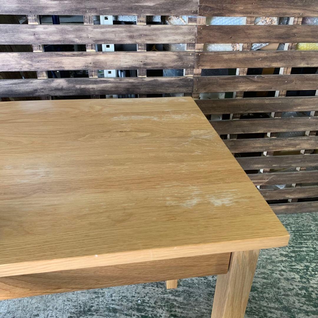 I925\" MUJI 無垢材デスク W1100 オーク材