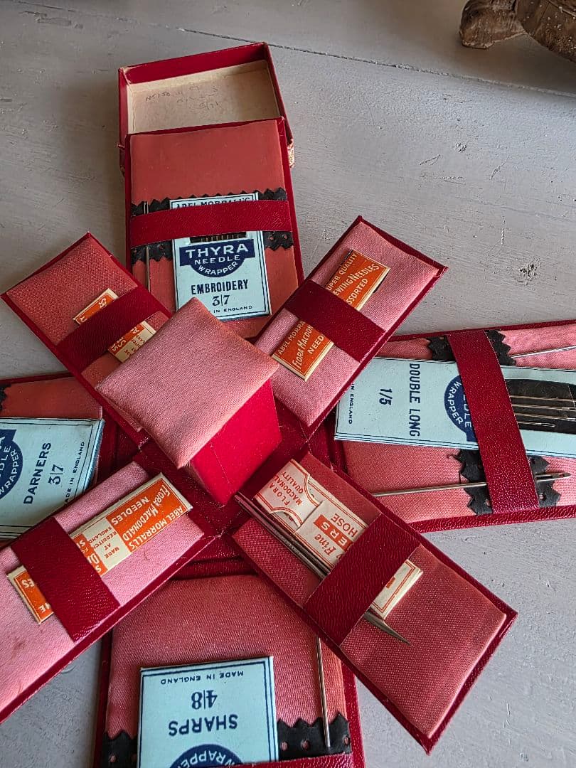 イギリスアンティーク ビンテージ 収納型メルスリーボックス