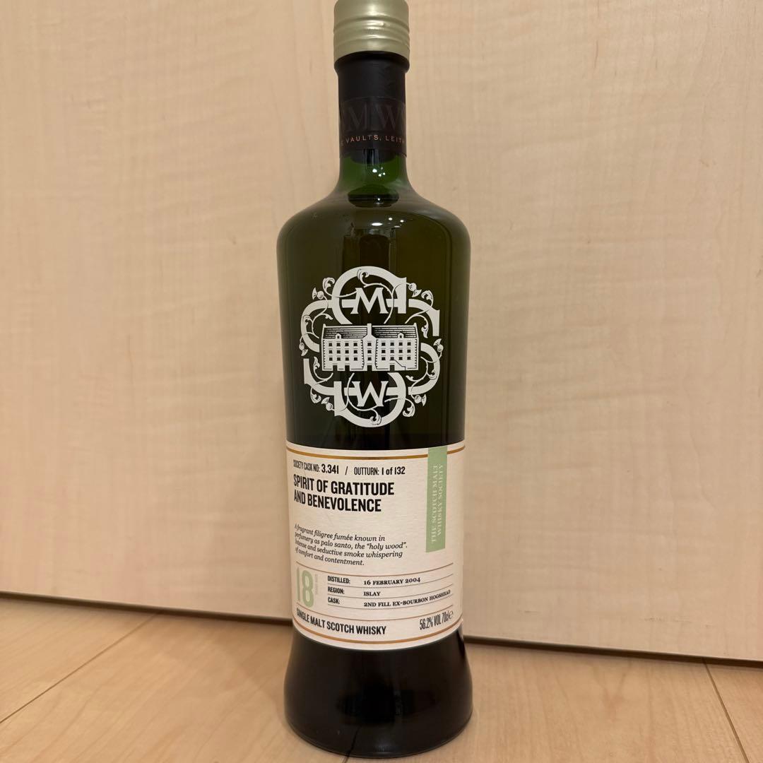 ボウモア18年 Bowmore18yo SMWS3.341