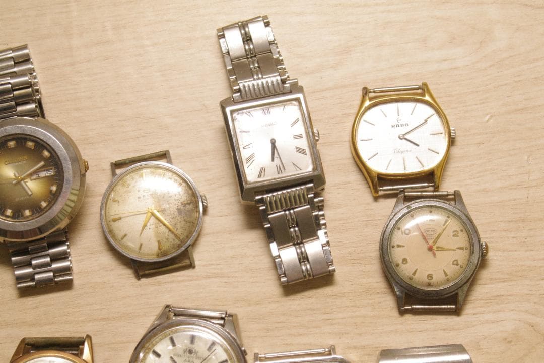 【片付け整理】機械式時計11個セット