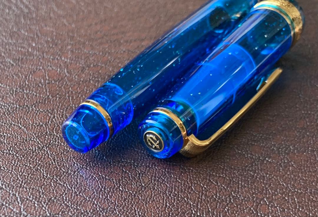 Pent ペント セーラー万年筆 彩時記 幻蒼海 中細ペン先