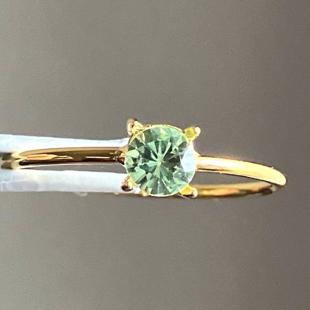 【おぴさまご確認用】ミントガーネットのファセットリング260102