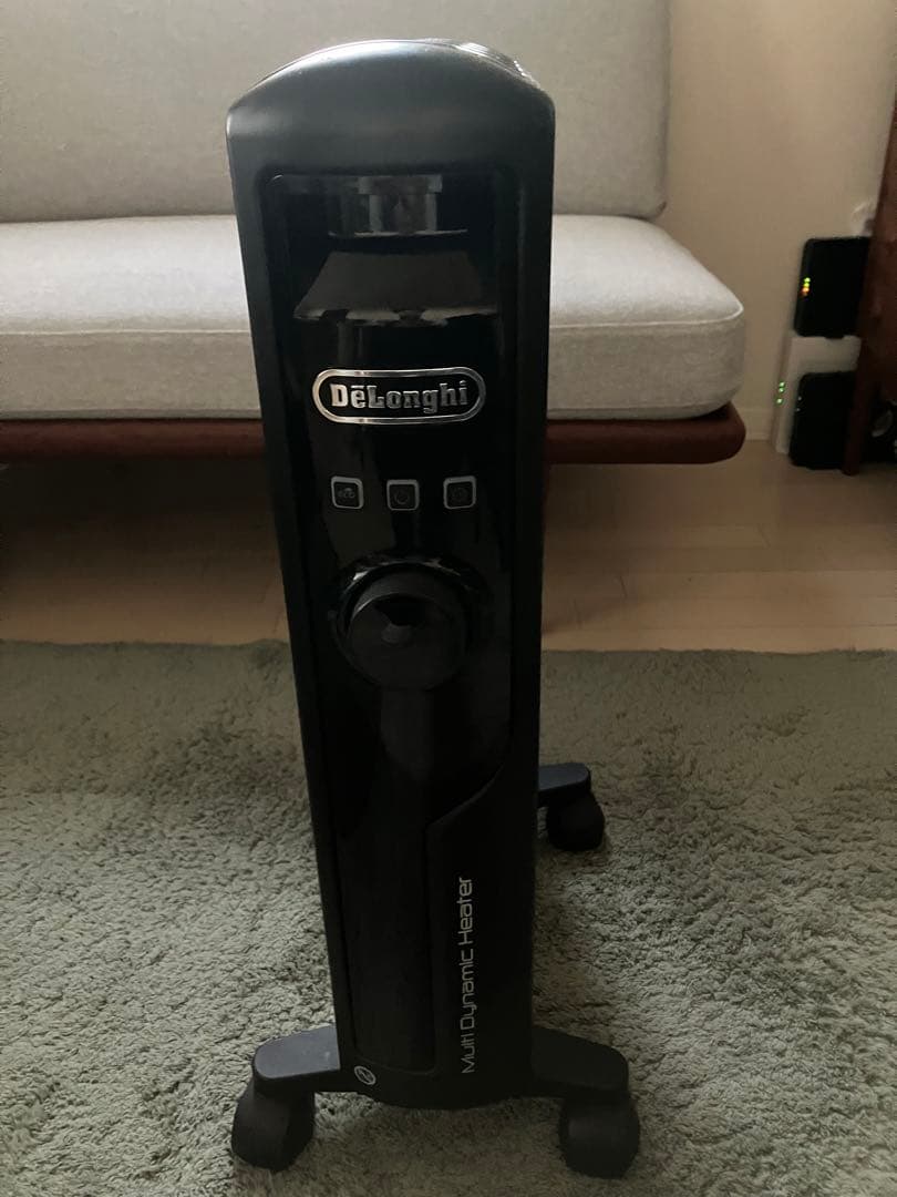 値下げ　デロンギ マルチダイナミックヒーター mdh12-bk ピュアホワイト