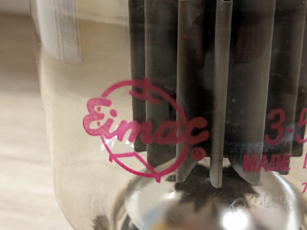 【未使用品】Eimac 3-500Z 真空管　Electron Tube　米国製
