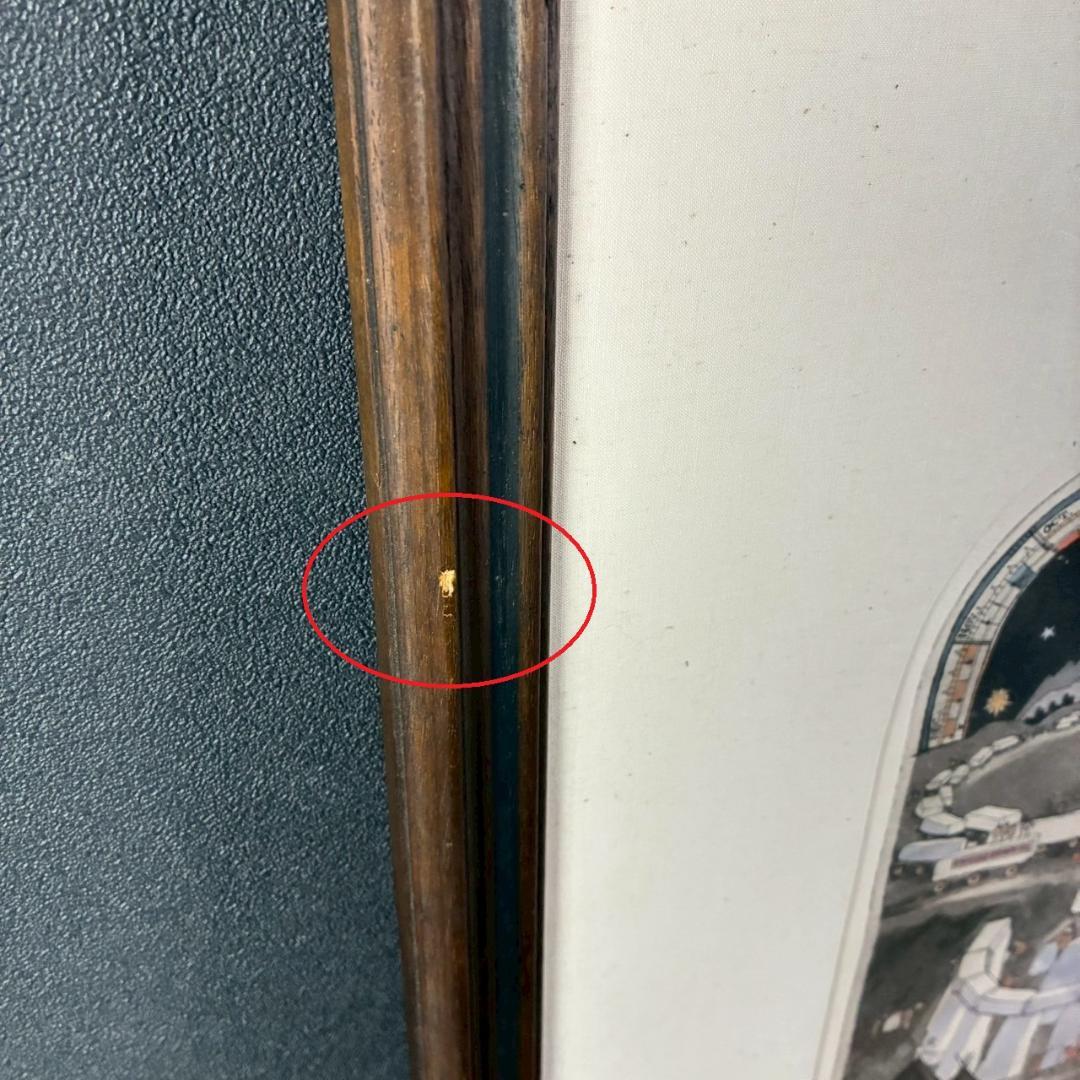 グラハム・クラーク「Dunroamin」エッチング他+手彩色 直筆サイン入