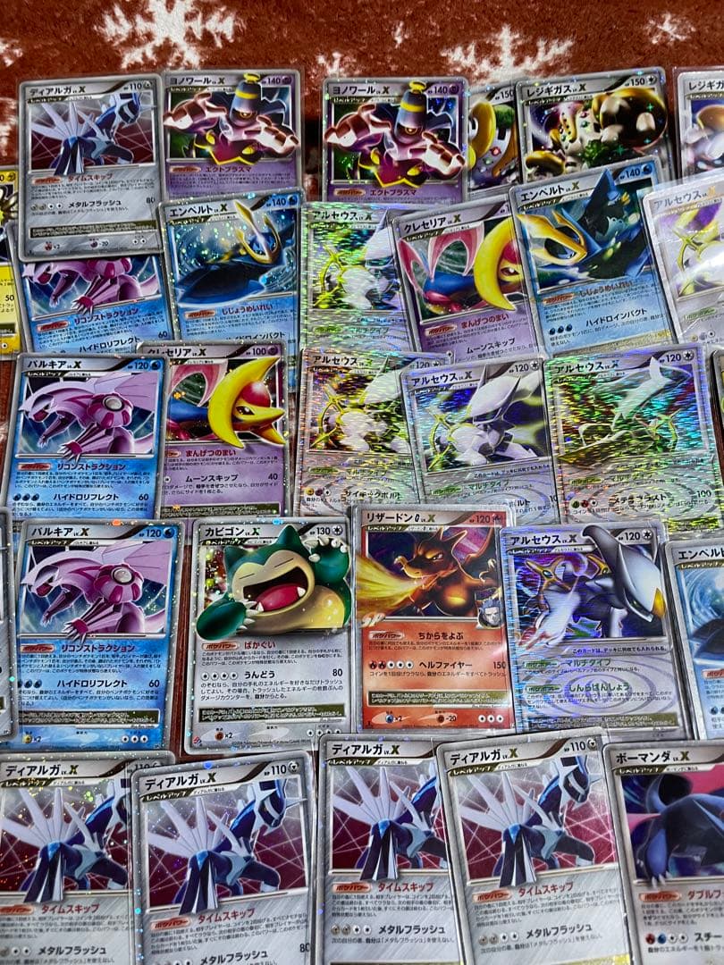 ポケモンカード dp lv.x まとめ売り　カビゴン　ドミノ　41枚　引退品