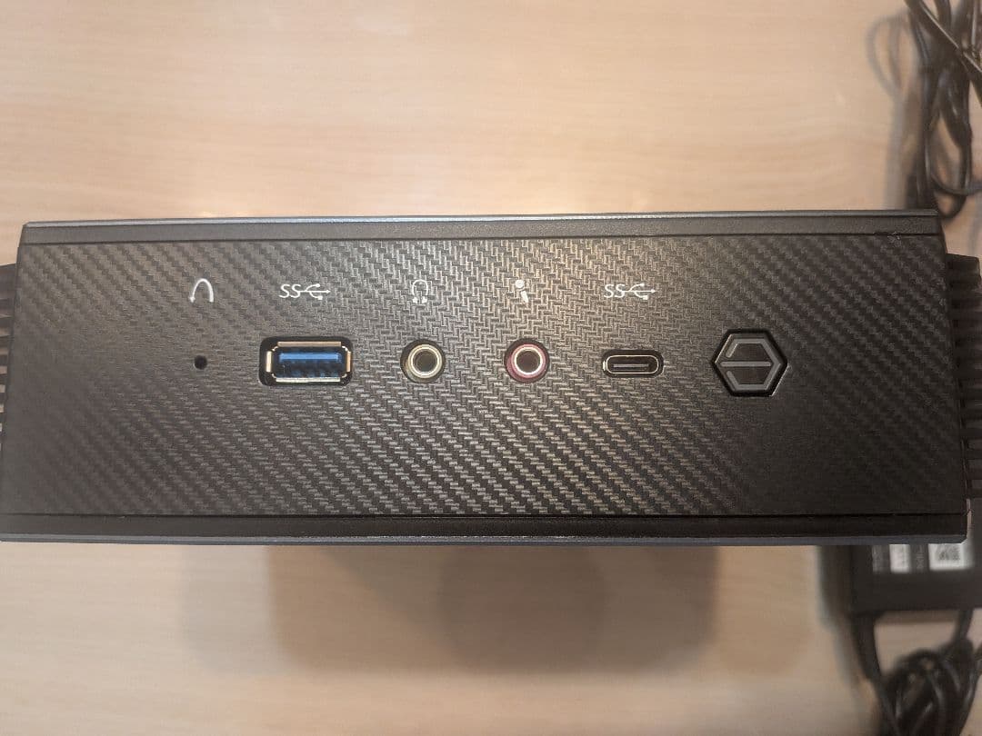 Minisforum HX90 Ryzen 5900HX/16GB eGPU増設