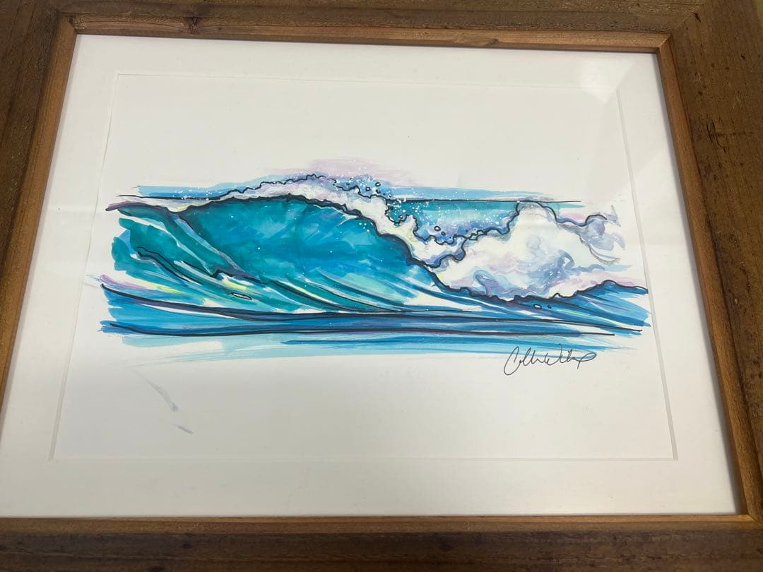 コーリンウィルコックス原画（額縁はサービス）