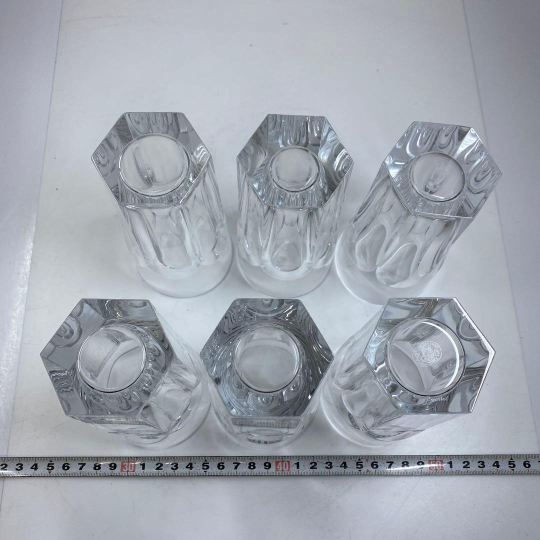 ☆洋3バカラアルクールハイボールグラス6客高さ13.8㎝トコカ東な7-0125①