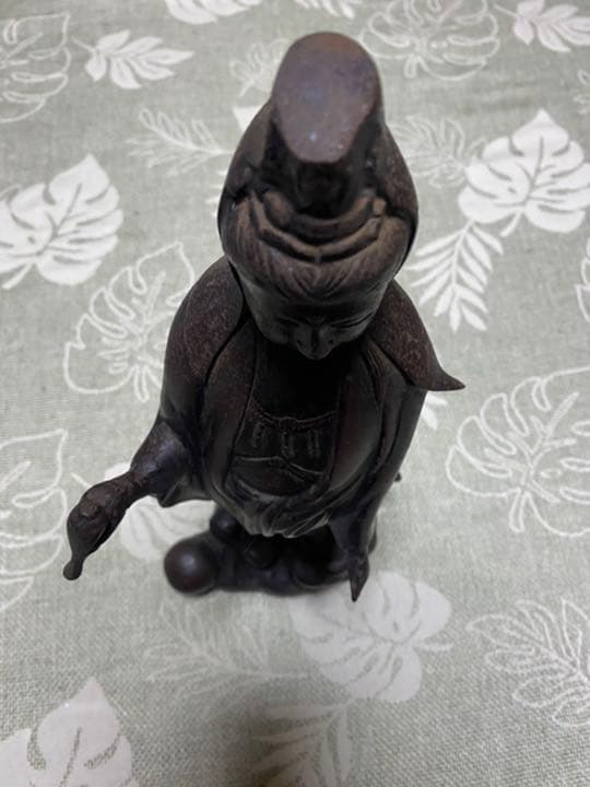 観音菩薩像　台座付き