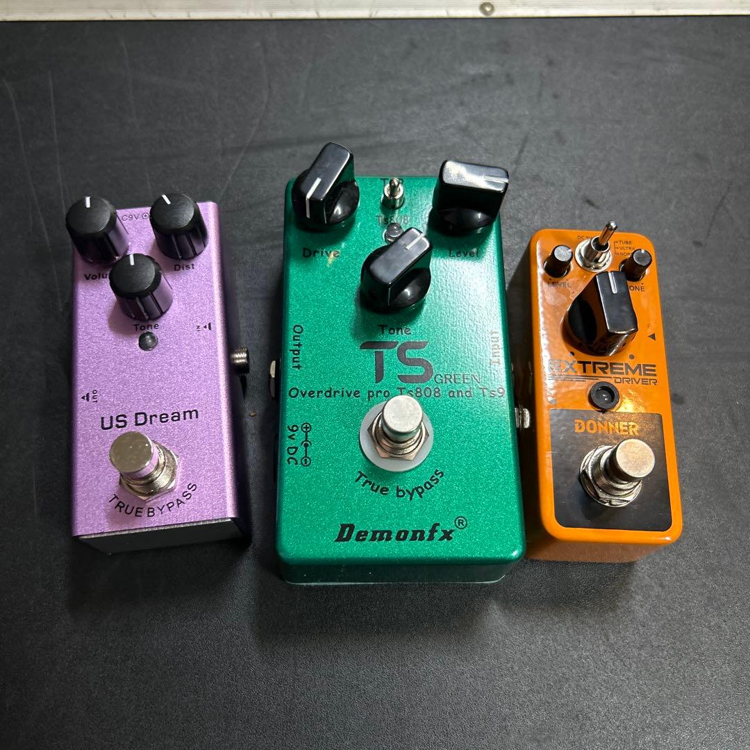 US Dream TS Green Xtreme Drive エフェクターセット