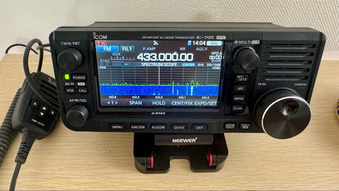 アマチュア無線 ICOM IC-705