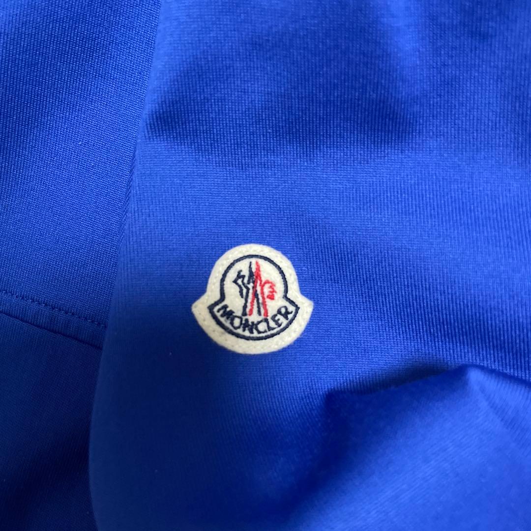 モンクレール　ジップアップパーカー　パーカー　XLサイズ　ブルー