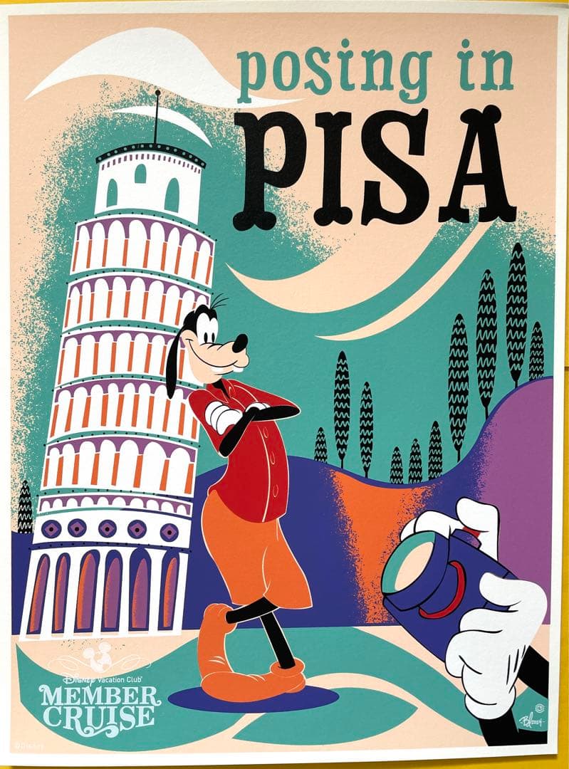 ディズニーバケーションクラブ クルーズ ギフト ポスターコレクション 非売品