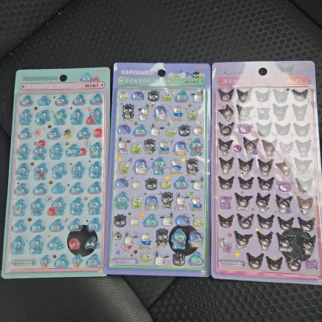 【正規品】ボンボンドロップ　うるちゅるシール サンリオまとめて