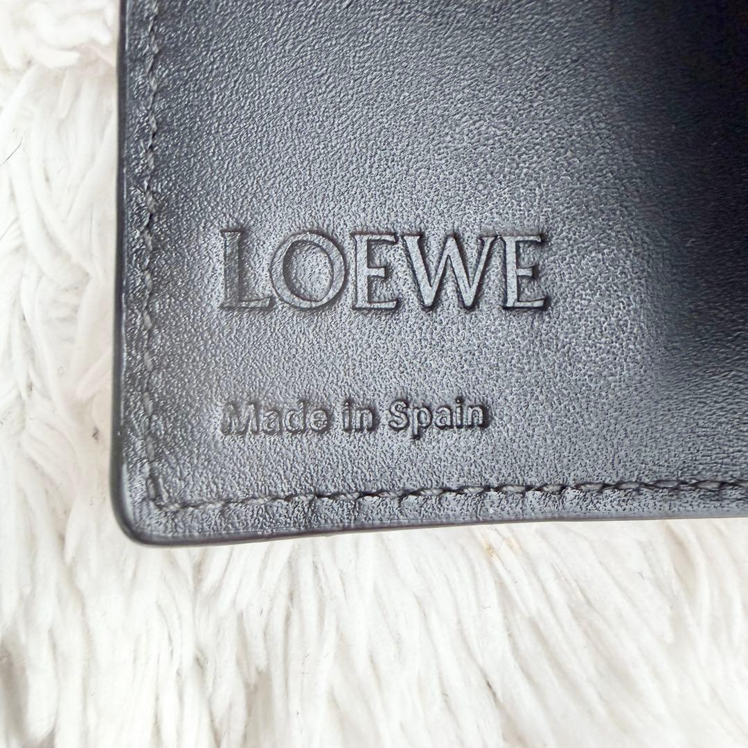 【極美品】ロエベ メンズ キーケース ソフトグレインカーフ ６連 アナグラム