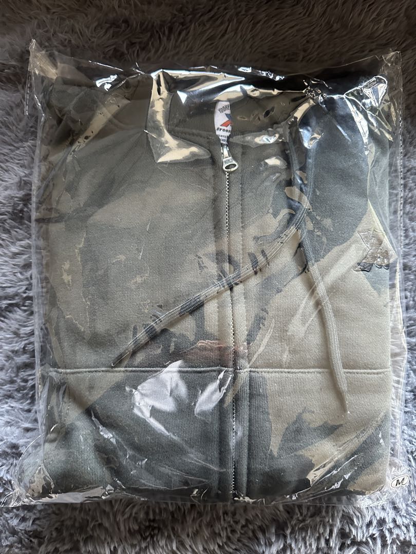 #room665 2024 ZIP UP HOODIE (BLACK）