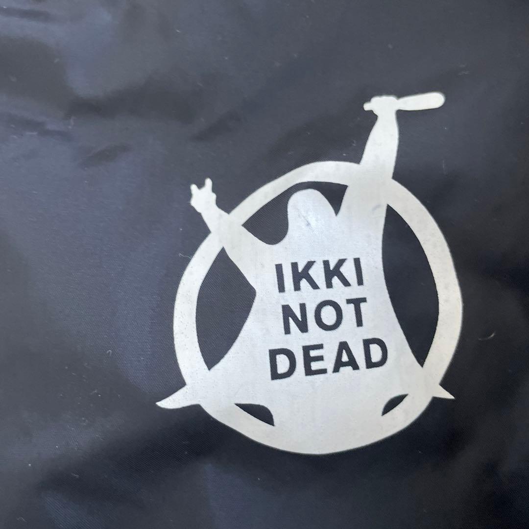 IKKI NOT DEAD ブラックナイロンコーチジャケット L