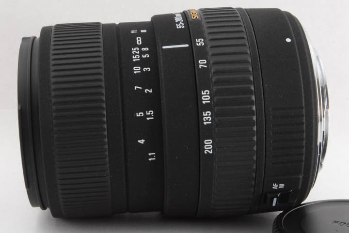 ★軽量コンパクト★ SIGMA 55-200mm F4-5.6 DC