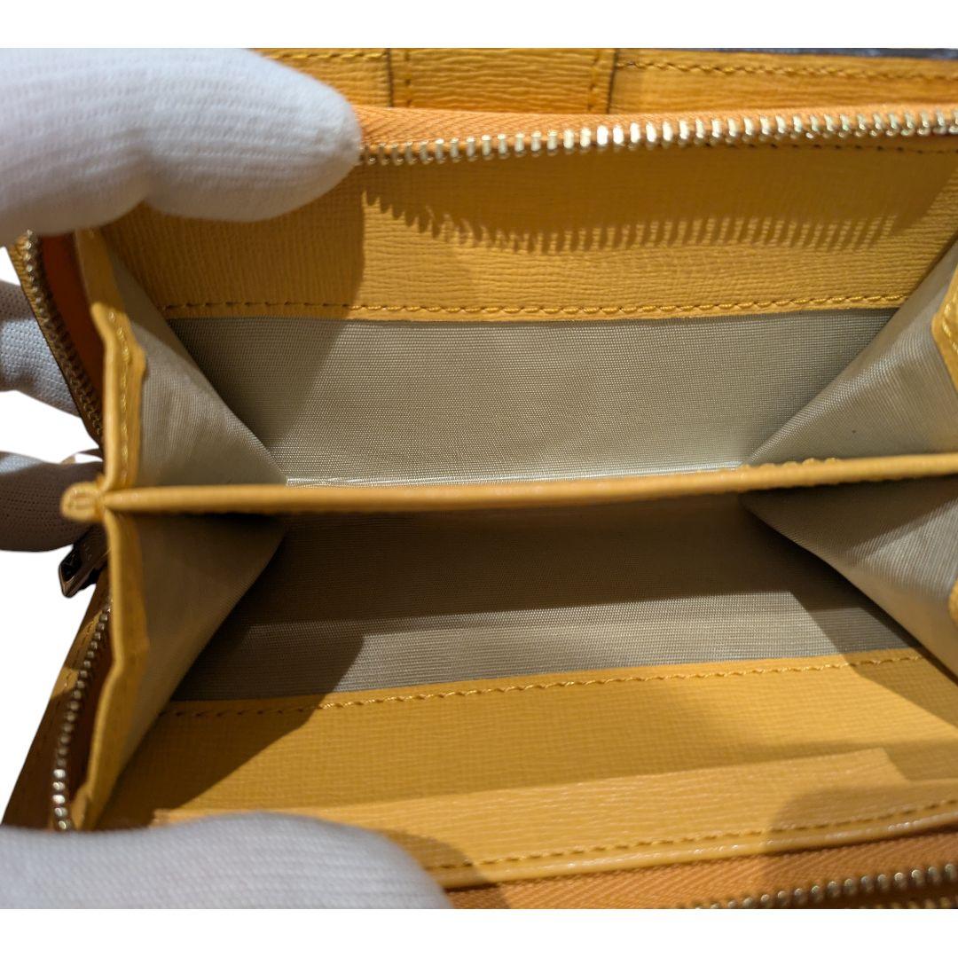 【新品未使用】 FURLA フルラ BABYLON(バビロン) M コンパクト黄