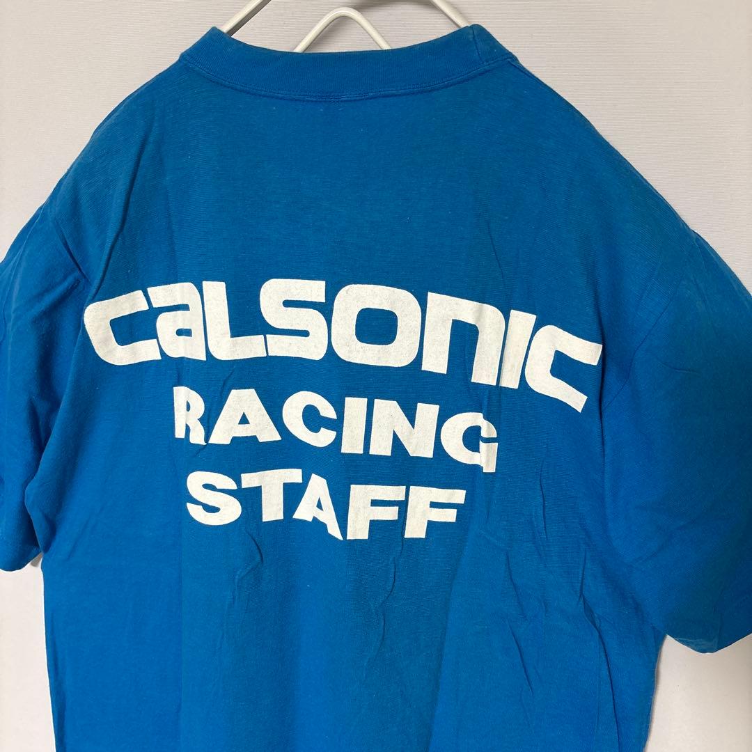 IMPUL CALSONIC RACING TEAM 非売品 tシャツ 90s