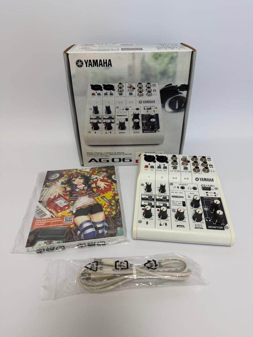 ジャンクYamaha AG06 ミキシングコンソール