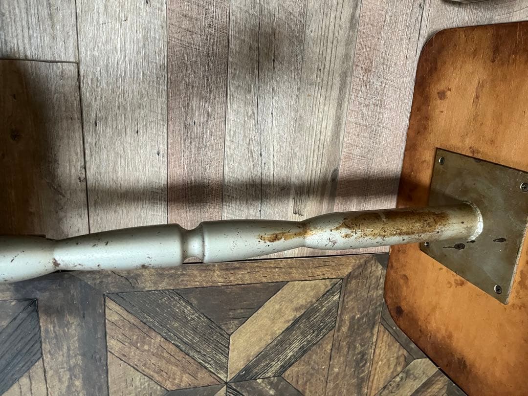 サイドテーブル セット インテリア 昭和レトロ 当時物 アンティーク 鉄脚