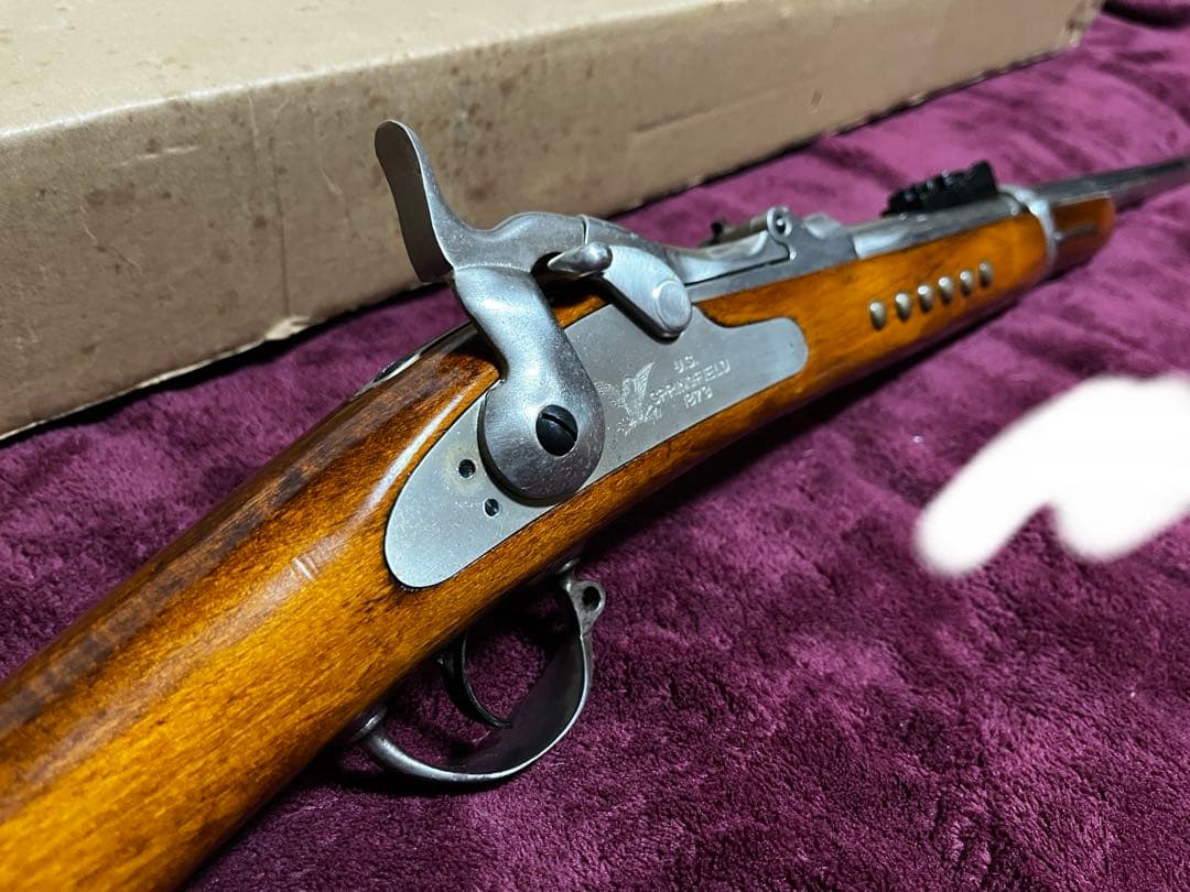 タナカ　m1873 トラップドア　カービン　モデルガン