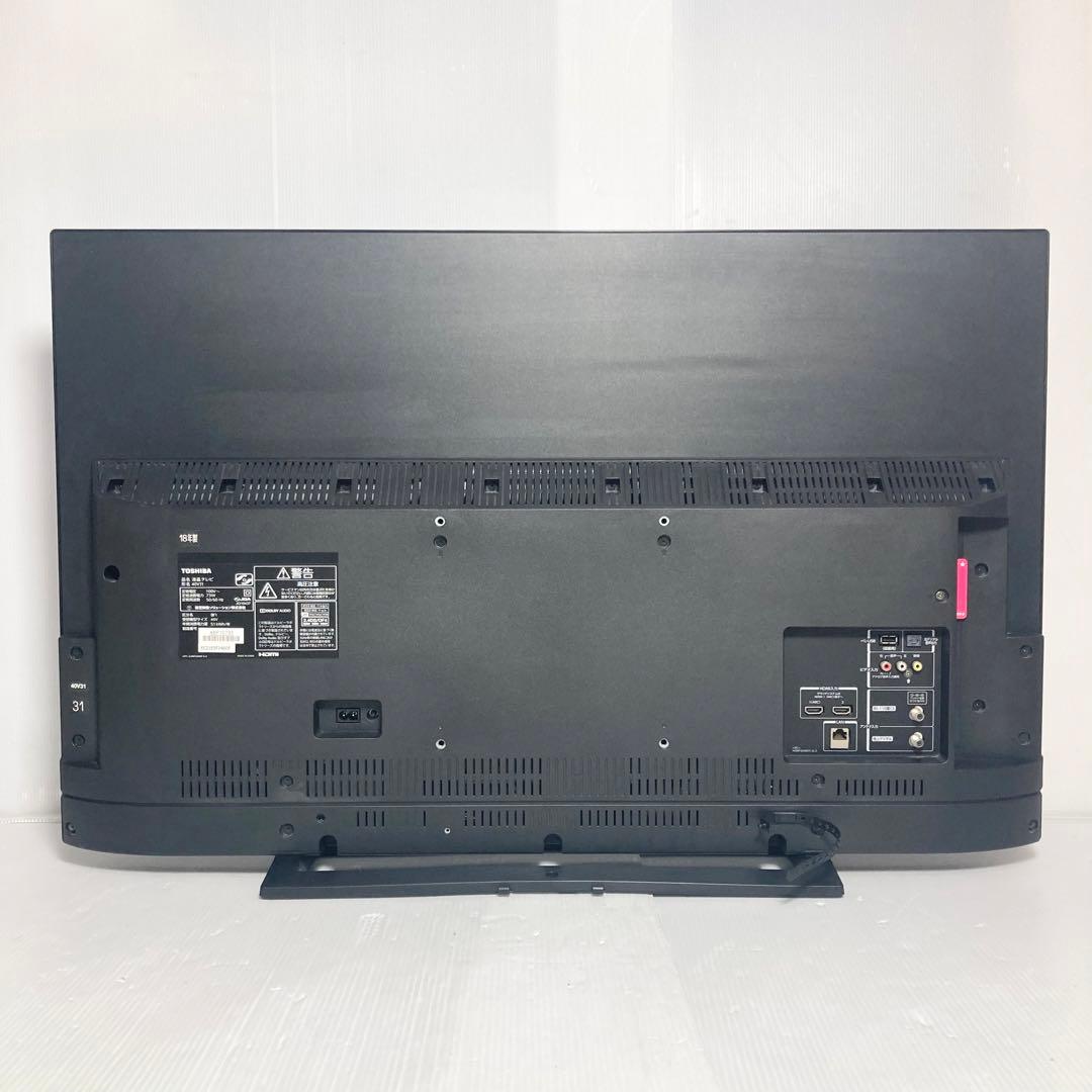 美品 東芝 REGZA フルHD 40インチ テレビ 40V31 2018年製