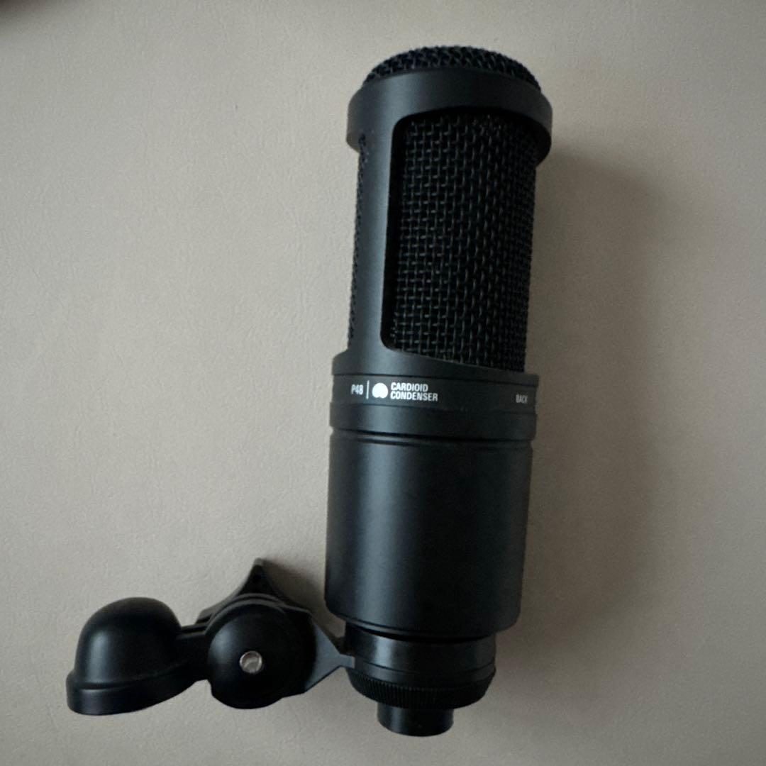 Yamaha AG03 ＋ Audio-Technica AT2020＋周辺機器