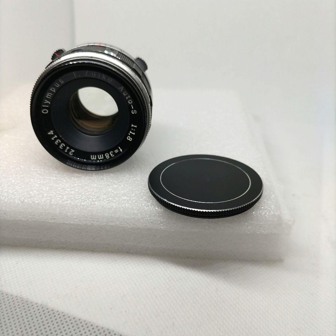 OLYMPUS PEN F 花文字　 F.Zuiko 38mm 1:1.8付