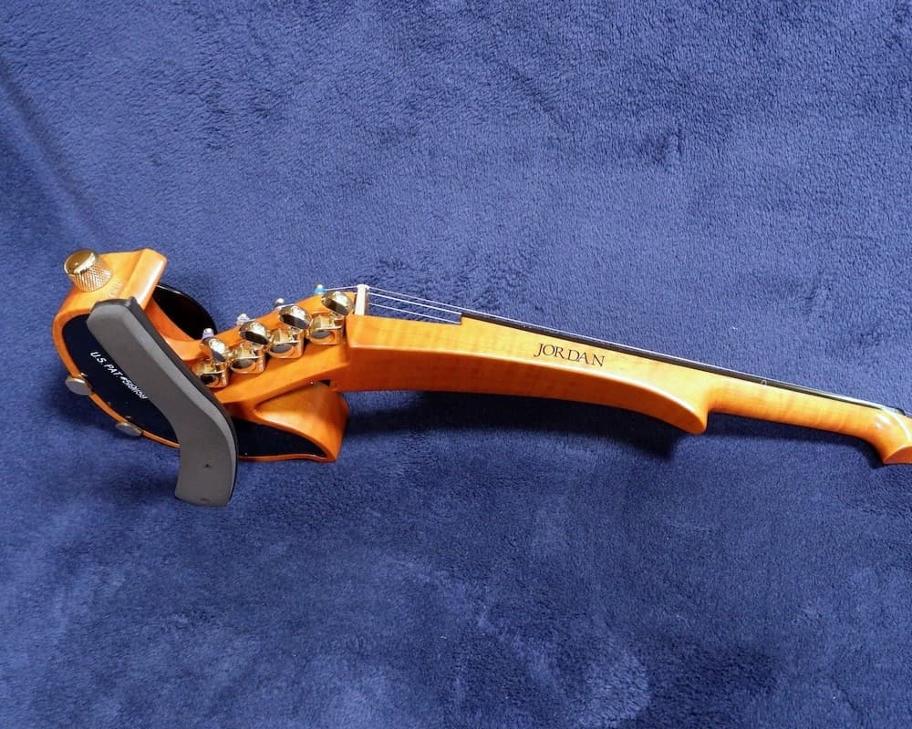 エレキバイオリン Jordan（ジョルダン）4弦　虎目　音出し確認済み